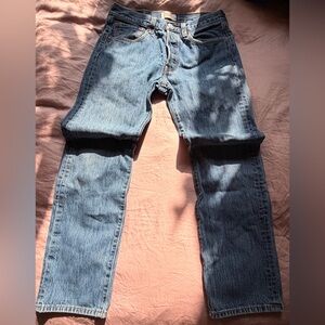 Levi's 501 Classic Straight Blue Jeans